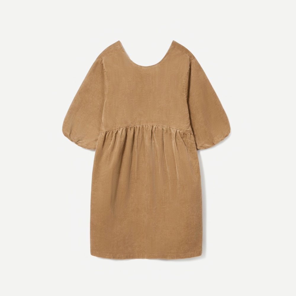Everlane Corduroy Mini Dress in Biscotti XS